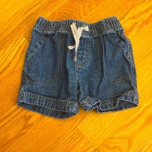 Denim Shorts (Size 3-6 Months)